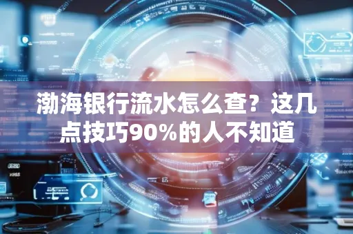 渤海银行流水怎么查？这几点技巧90%的人不知道